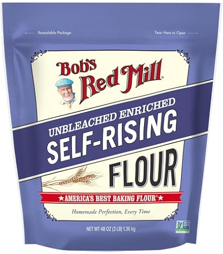 Amazon.com : White Lily Self-Rising, Enriched Bleached Flour, 2 lb Bag  (Pack of 2) : Grocery & Gourmet Food