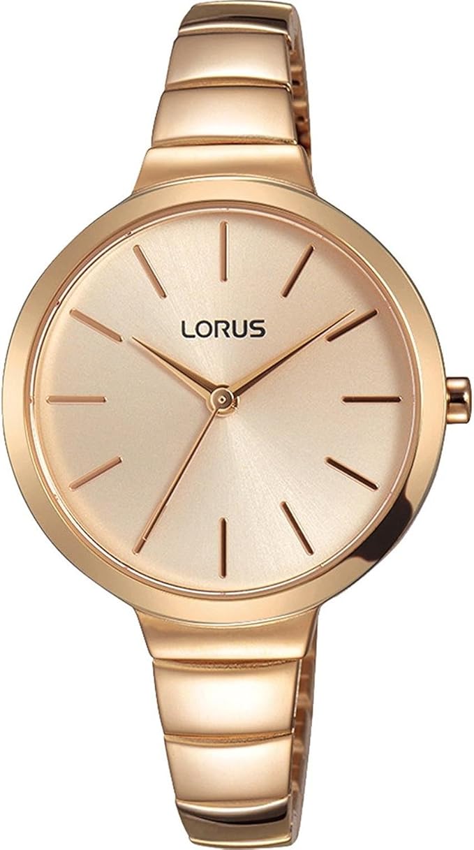 Lorus Womens Analogue Classic Quartz Watch with Stainless Steel Strap