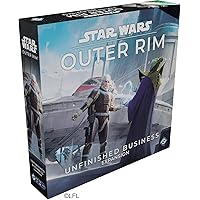 Star Wars: Outer Rim: Unfinished Business Expansion – Strategy Game Expansion by Fantasy Flight Games - Strategy Game for Tee