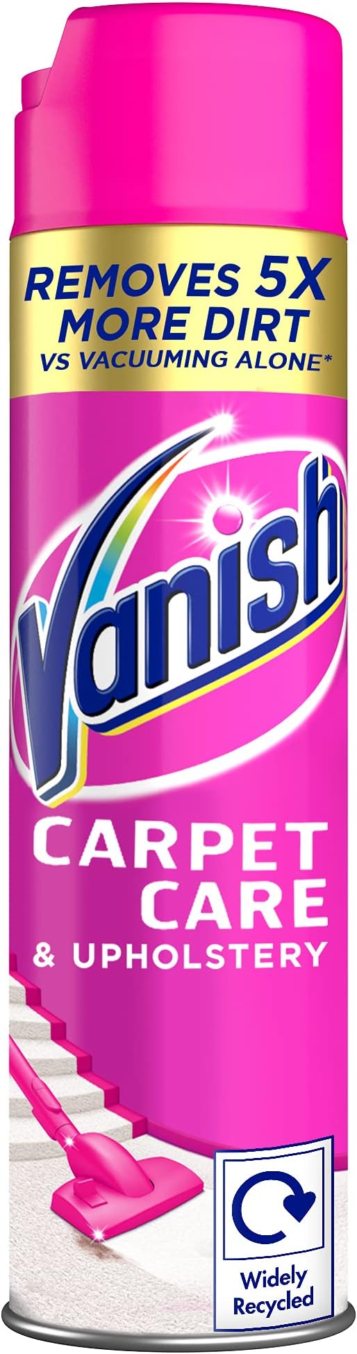 Vanish Oxi Action Upholstery & Carpet Cleaner 600 ml Foam Spring Flowers
