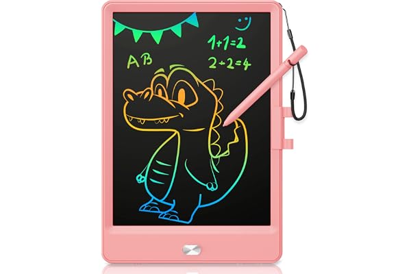 KOKODI Toys for 3 4 5 6 Year Old Girls, 8.5 Inch Colorful Doodler Board Drawing Tablet, Toddler Drawing Pad Girls Toys, Educa