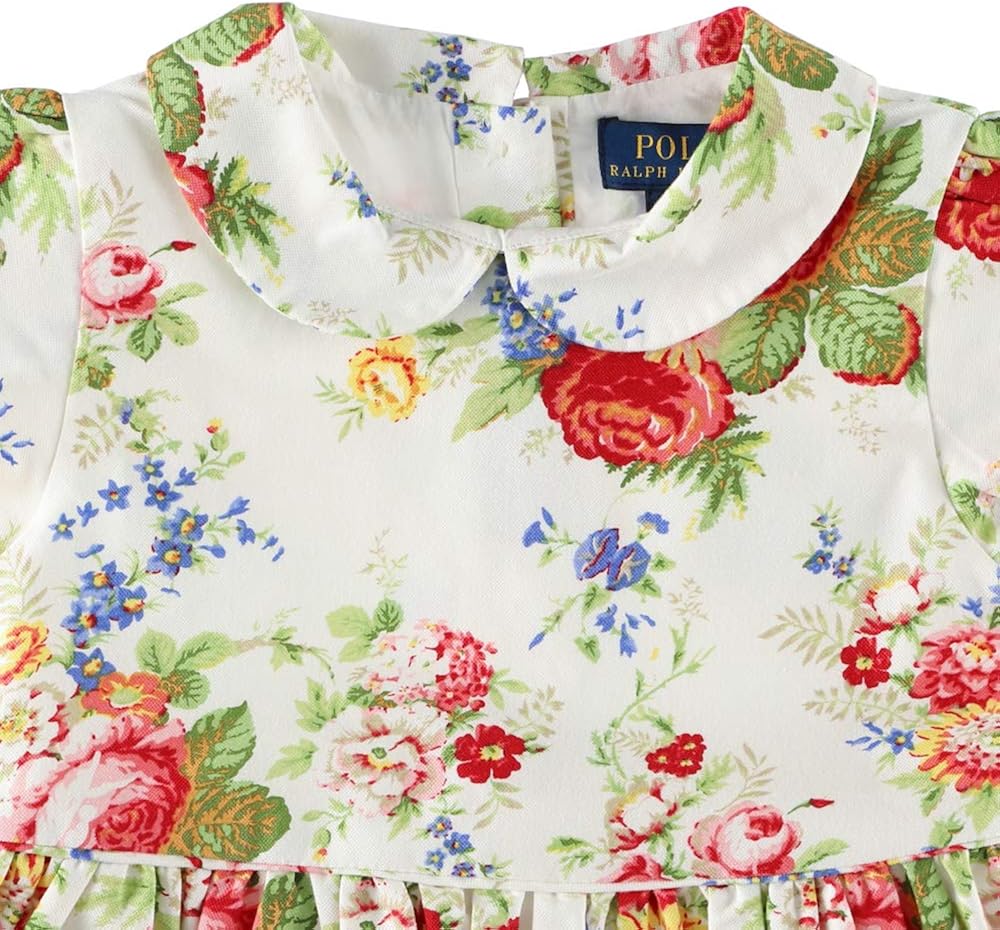 Amazon Co Jp ラルフローレン キッズ ワンピース 花柄 ポロ ベビー Polo Ralph Lauren Printed Oxford Ss Floral Dress Spring 半袖 ワンピース Girls サイズ 3t カラー White 並行輸入品 服 ファッション小物