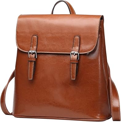 Amazon Tri Tree リュック レディース 本革 牛革 レザー 人気 大人 旅行 通学 通勤 バッグ プレゼント ギフト 全3色 ブラウン Tri Tree レディース