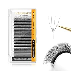 NAGARAKU 4D W Shape Eyelash Extension Supplies