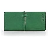 Wallets for Women Genuine Leather Card Organizer Dip Dye Coin Purse Ladies Ultrathin Wallets
