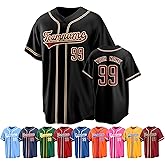Custom Baseball Jersey Personalized Uniform Shirts Stitched Printed Name Numbers Sports Fans for Men Women Boy
