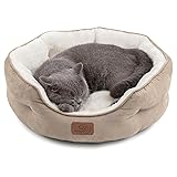 Bedsure Dog Beds for Small Dogs - Round Cat Beds