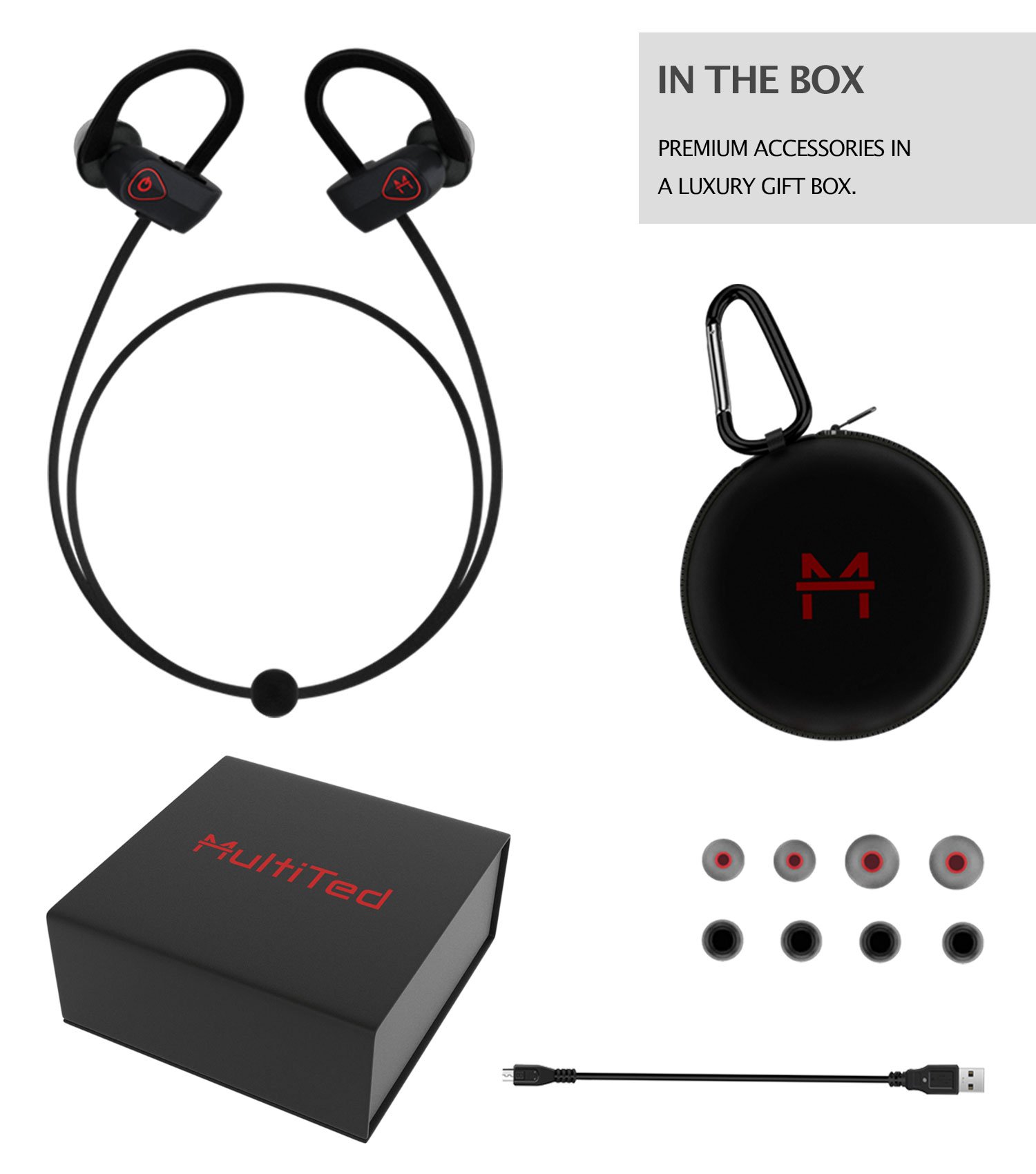 ONE DAY SALE!! MX10 Bluetooth Iphone Headphones Ear Buds Wireless
