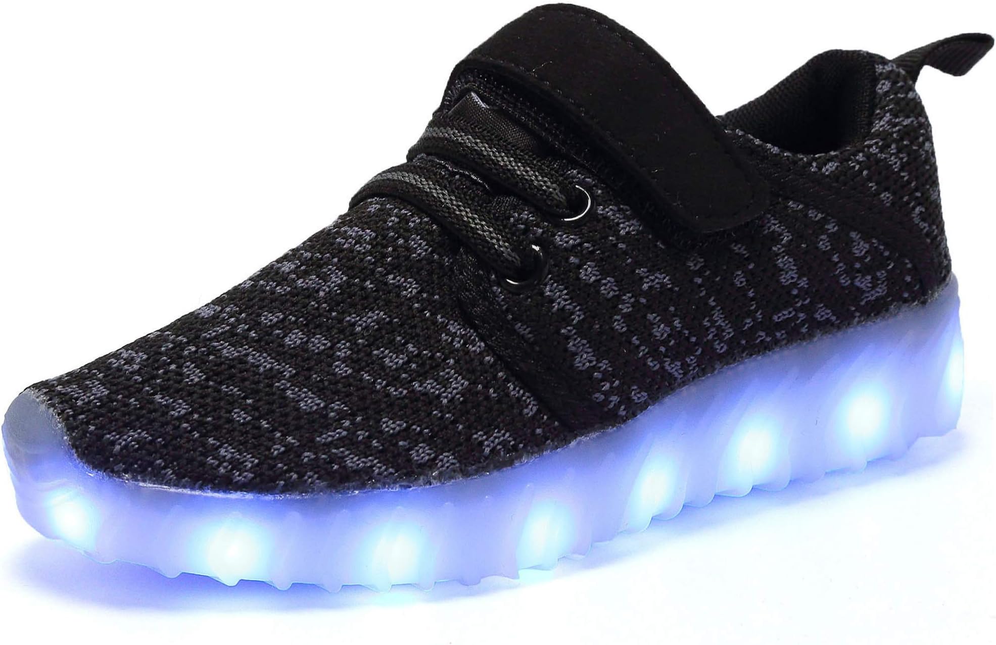 LED Light Up Shoes Kids Girls Boys Breathable Flashing Slip-On Sneakers (Toddler/Little Kid/Big Kid)