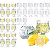Soopiiso Cordial Glasses,1.7oz/50ml,Shot Glasses Set of 32,shot glasses with stem/tequila shot glasses/Sherry glasses