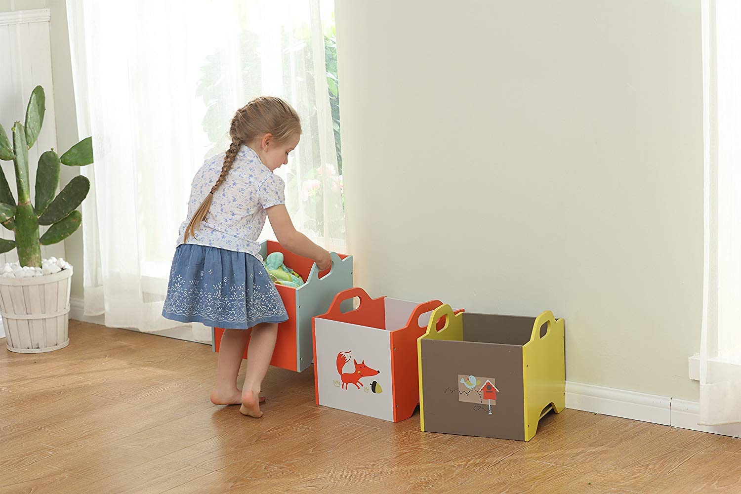 Labebe Baby Aufbewahrungsbox Set Stoffbox Aufbewahrung Kiste