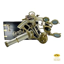 Brass Ship History Sextant Handmade Gift for