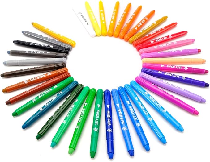 36 Couleurs Crayons Peinture Cire Lavables Non Toxique Pour Tout Petites Bebe Enfants Tbc The Best Crafts Crayon De Cire Enfant Loisirs Creatifs Jeux Et Jouets Mosquitocontrolequipment Com