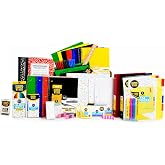Ultimate High School and College Bundle | 1 Box | School Supply Boxes - Back to School Essentials | Includes Notebooks, Tab Dividers, Pencils, Highlighters, &amp; More