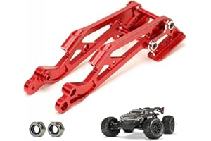 UURCSKY Aluminum RC Wing Mount for Arrma Kraton 6S BLX,Outcast 6S BLX，Typhon 6S BLX,Notorious 6S BLX,Talion 6S BLX,Adjustable Hops Up Upgrades Parts,Replacement of # AR320347(Red)