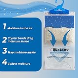 Belaco Set of 12 Hanging Dehumidifier 230g Moisture Absorber 12pk view 4