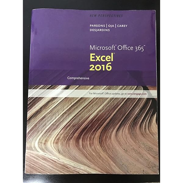 Amazon.com: New Perspectives MicrosoftOffice 365 & Excel 2016