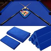 Mixweer Billiard Cloth for 8 ft Pool Table Pre Cut Felt | Pool Table Felt Replacement Kit, with 6 Cloth Strips and 6 Pool Table Rubber Bumpers for Bars, Clubs, Hotels Replacement