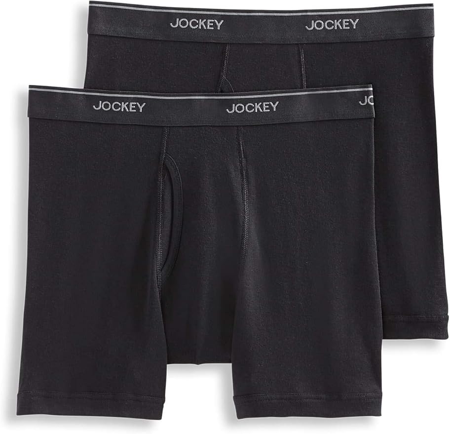 Jockey Men's Underwear Big & Tall Staycool Boxer Brief 2 Pack at Amazon Men’s Clothing store