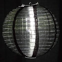 Quasimoon PaperLanternStore.com 4 Inch Black Round