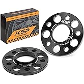 KSP 5X112mm Wheel Spacers,12mm 66.56mm Hubcentric Bore Forged Tuning Spacer for Most Vehicle, Newer A4 S4 A5 S5 A6 S6 A7 S7 A8 Quattro, 2019+ (G-Chassis),2pcs