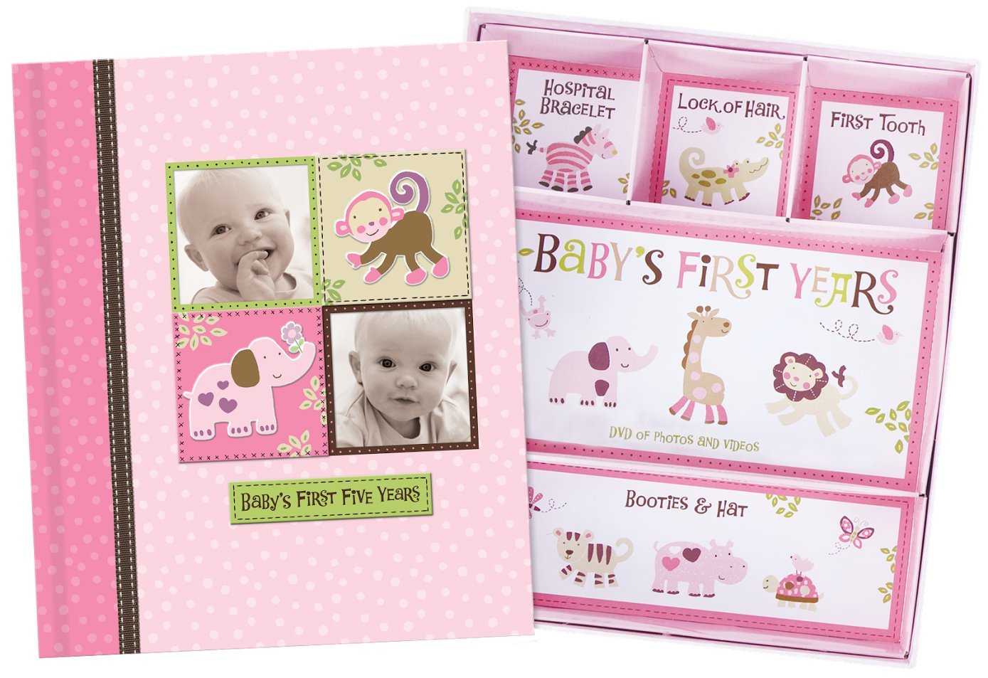 Amazon Com Baby Boy Memory Book Hardcover Record Babys First Five Years Diary Precious Moments