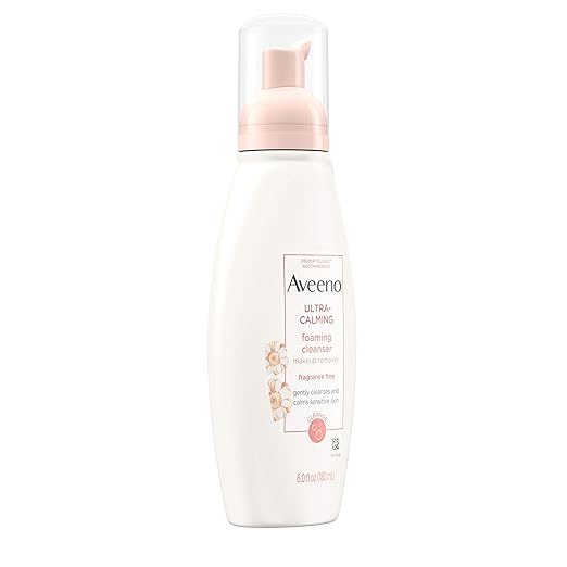 aveeno calming foaming cleanser