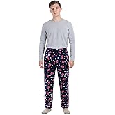 Men's Polar Fleece Pajama Pants – Warm Winter Lounge Bottoms with Pockets – Soft Plush Microfleece Sleepwear