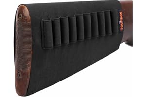 Tourbon Elastic Buttstock Cartridge Holder Shell Slide Ammo Carrier 10 Loops