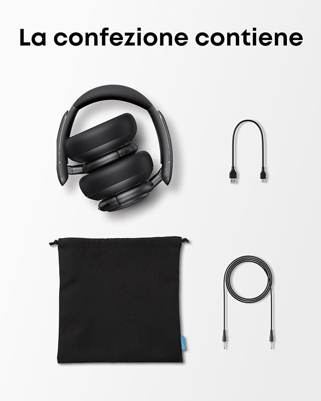 di Anker Q30, Cuffie Bluetooth Over Ear con Cancellazione Rumore