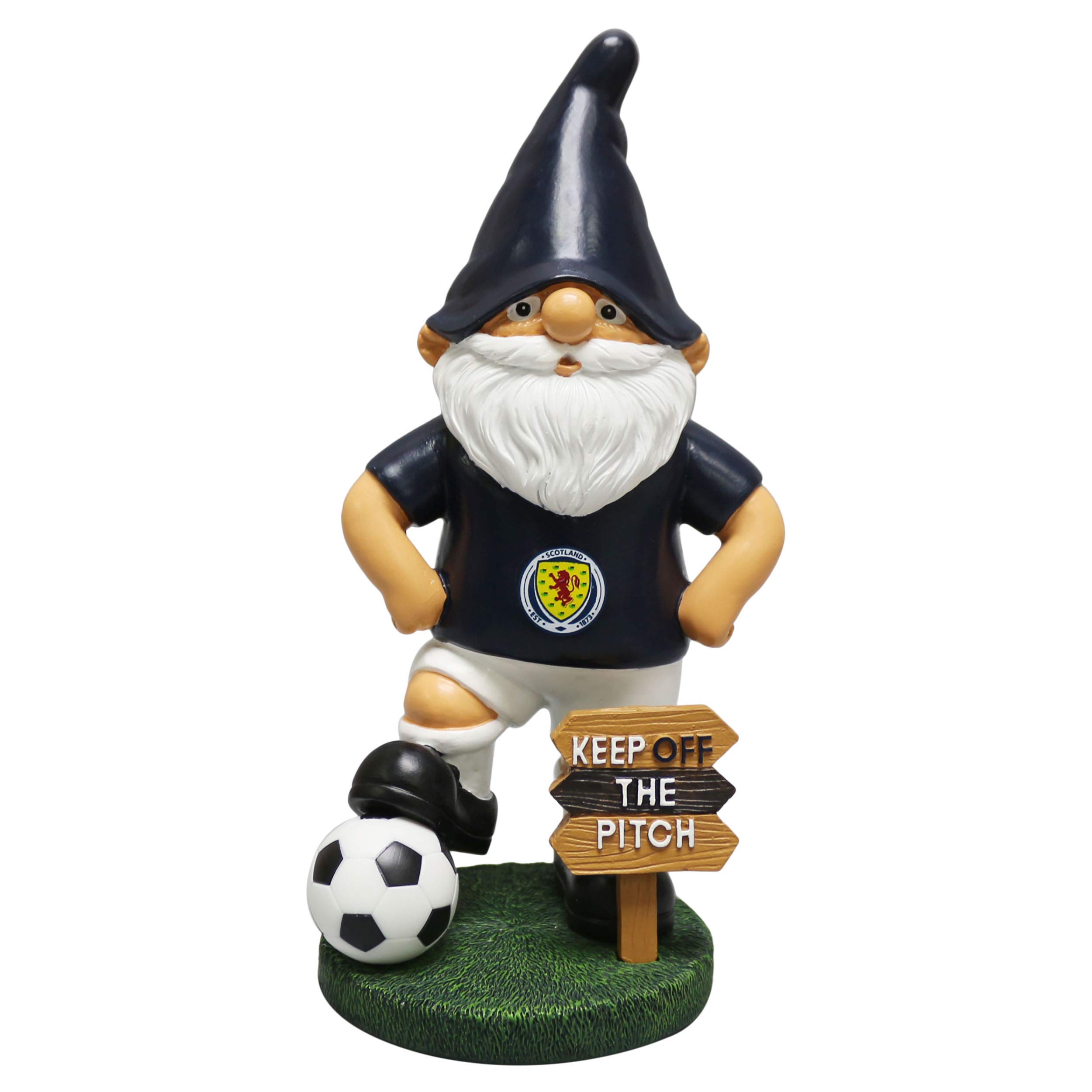 FOCO Officially Licensed Scotland Keep Off The Pitch Gnome