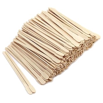 Amazon Com Rayson 500 Pieces Small Wax Sticks Wood Waxing Craft