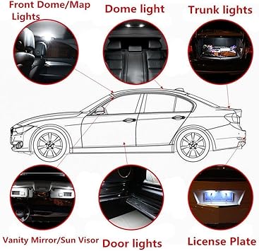 front reading lights car