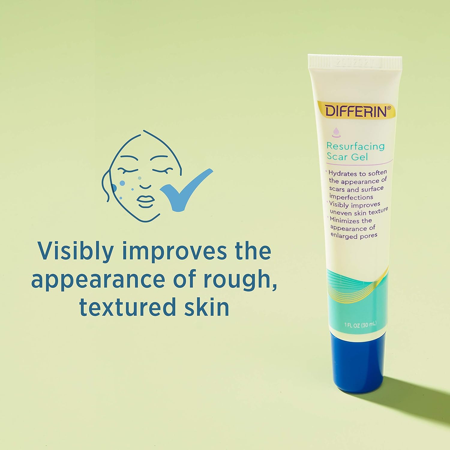 Differin Resurfacing Acne Scar Gel Treatment, 1 Ounce: Beauty