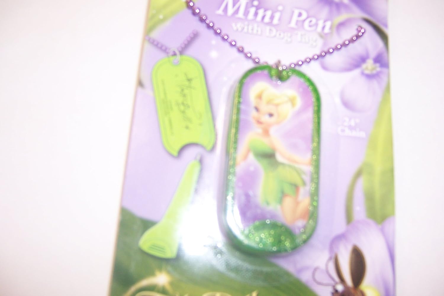 tinkerbell dog tag