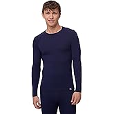 DANISH ENDURANCE Merino Wool Long Sleeve for Men, Thermal Top, Merino Wool Base Layer Underwear, with or Without a Zipper