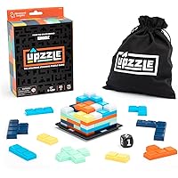 Educational Insights Upzzle - Strategic Stacking Board Games for Kids, Teens & Adults, 2 Player Vertical Puzzle Building Chal