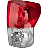 Right Tail Light Assembly Compatible With Toyota Tundra 2007-2009 | Rear Brake Lamps With wiring harness
