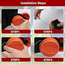DF-080 DF-080-BKP String Trimmer Spool Compatible