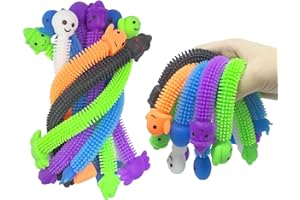 HOLYDECK 36 Pack Halloween Stretchy Strings Sensory Fidget Toys Pack,Autism Toys Great for Kids Treat Bags Gifts Stress Relief Party Favors,Halloween Party Decorations (Halloween)