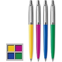 Pilot- parker ボルペン３個セット Amazon.com : PARKER Jotter Originals Trio Pen Gift Set