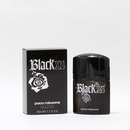 Paco Rabanne XS Eau De Toilette Spray y anillo para hombre, 50 ml