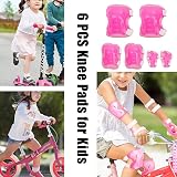 BRITECO 6 PCS Kids Knee Elbow Pads Safety Set for Skateboard Inline Skating view 3