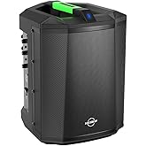 LOTAWAY Y1X-120 240W Portable Battery Powered PA System Bluetooth Speaker with 3-Channel Mixer, Rechargeable Outdoor Sound System for Busking, Karaoke, DJ, Party, Church, TWS Pairing & Bag Included