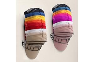 HYDERMUS Hat Rack for Wall and Door 2 Pack for 30 Baseball Caps Metal Hat Organizer Hat Hanger for Closet Hat Storage Wall Mount Ball Cap Holder with Adhesive Hooks Black