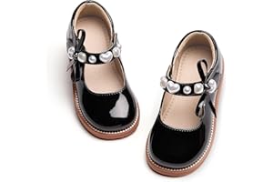 Kiderence Girls Flat Dress Shoes School Oxfords Marry Jane (Toddler/Little Kids)