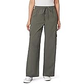 WallFlower Womens Flirty Curvy Pull on Relaxed High Rise Cargo Insta Pro Juniors Trousers