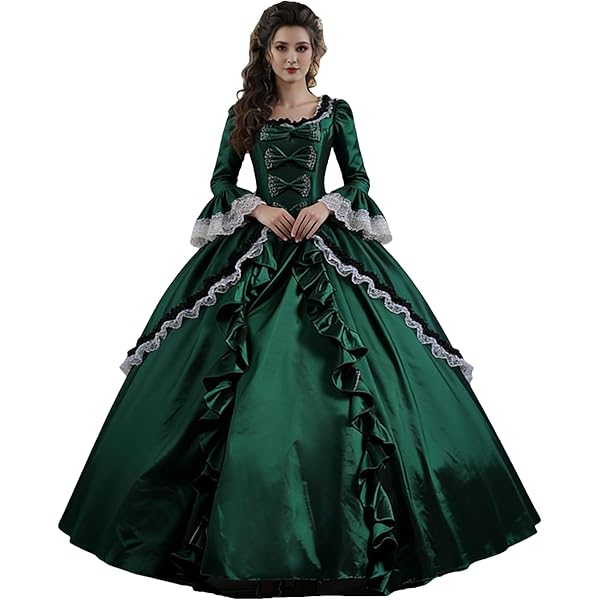 Amazon.com: ADuchessCos Titanic Rose DeWitt Bukater Cosplay Costume Rose  Lace Dress Romantic Tea Gown Regency Green Long Dress : Clothing, Shoes &  Jewelry