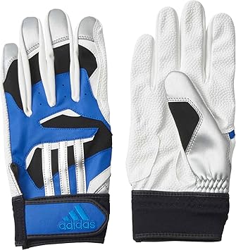 Amazon Adidas アディダス 野球 バッティンググローブ 5t スライディンググラブ Ety50 ブルー シルバーメット Cx50 Xs Adidas アディダス 手袋 グローブ