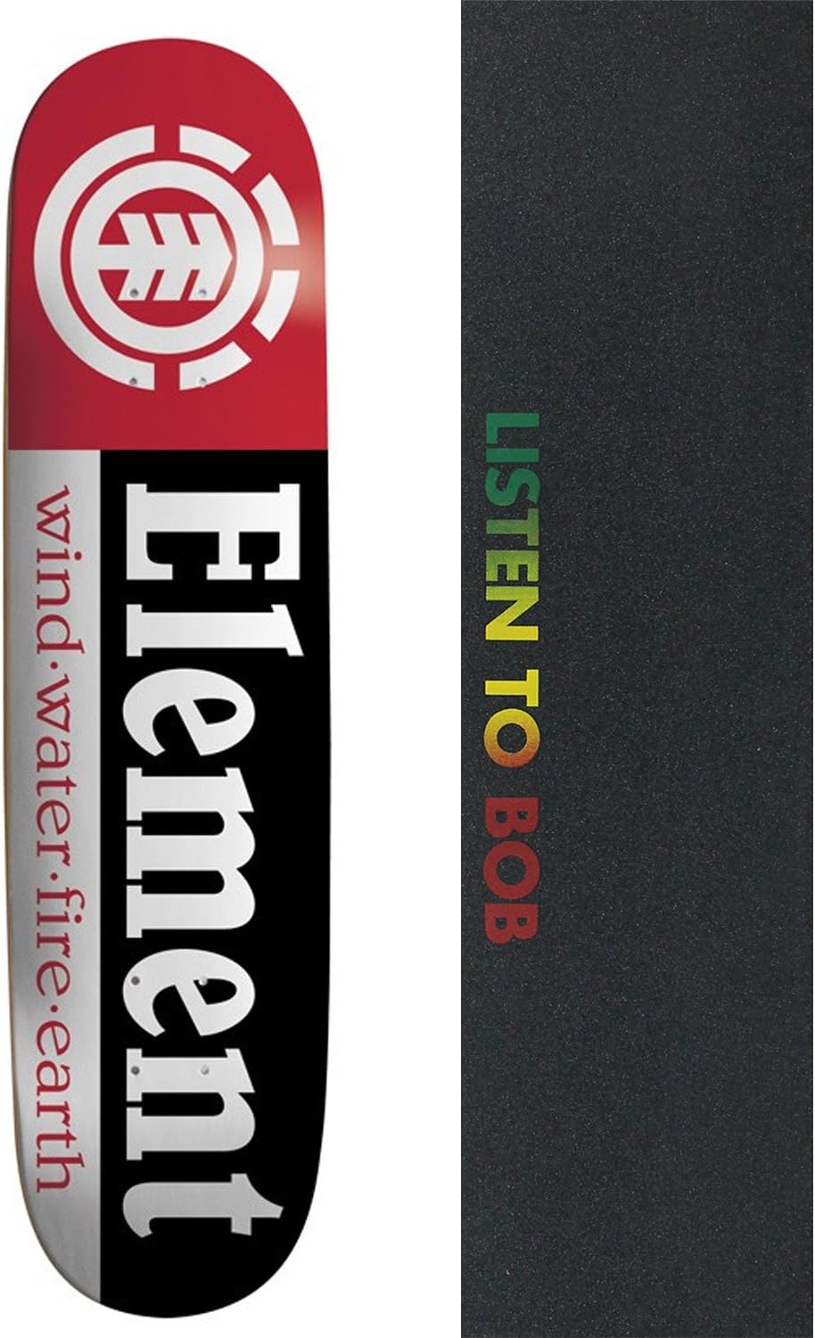 Element Skateboards Section Deck Skateboard 7.75 with Logo Griptape